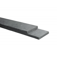 Onderplaat Beton Antraciet Glad 25x3x184cm