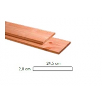 Douglas Plank 2,8X24,5X400 Onbehandeld