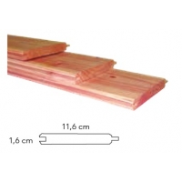 Douglas Dakbeschot 1,6X11,6X500 Groen Geimpregneerd