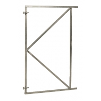 Stalen Poortframe Verstelbaar Vuurverzinkt 150x155cm