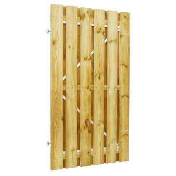 Grenen Plankendeur Op Staalframe 100x195cm