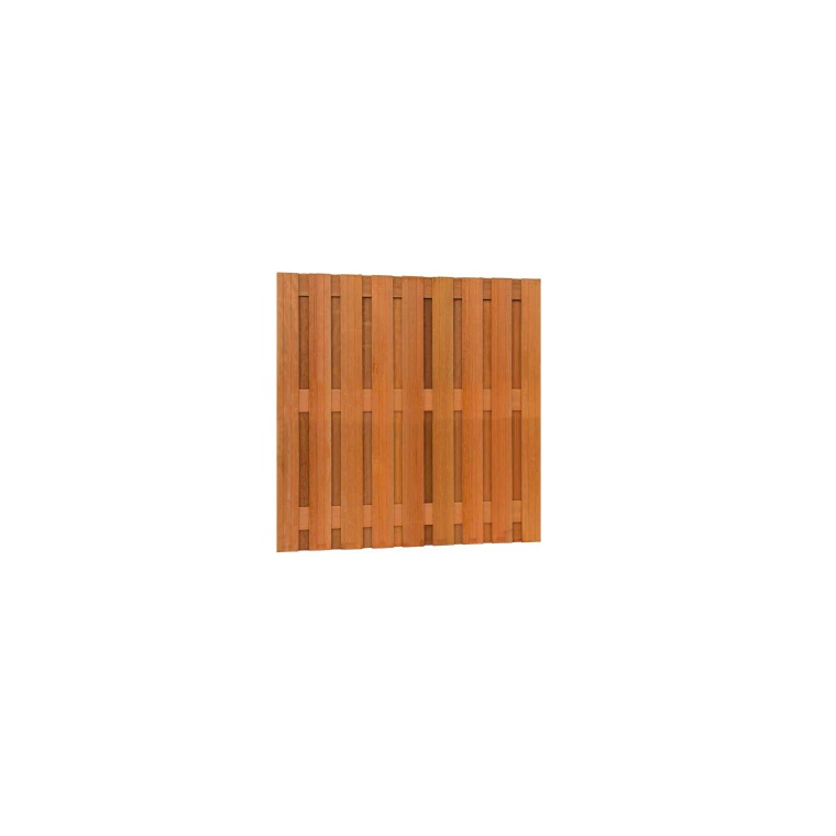 Hardhouten plankenscherm 17 planks