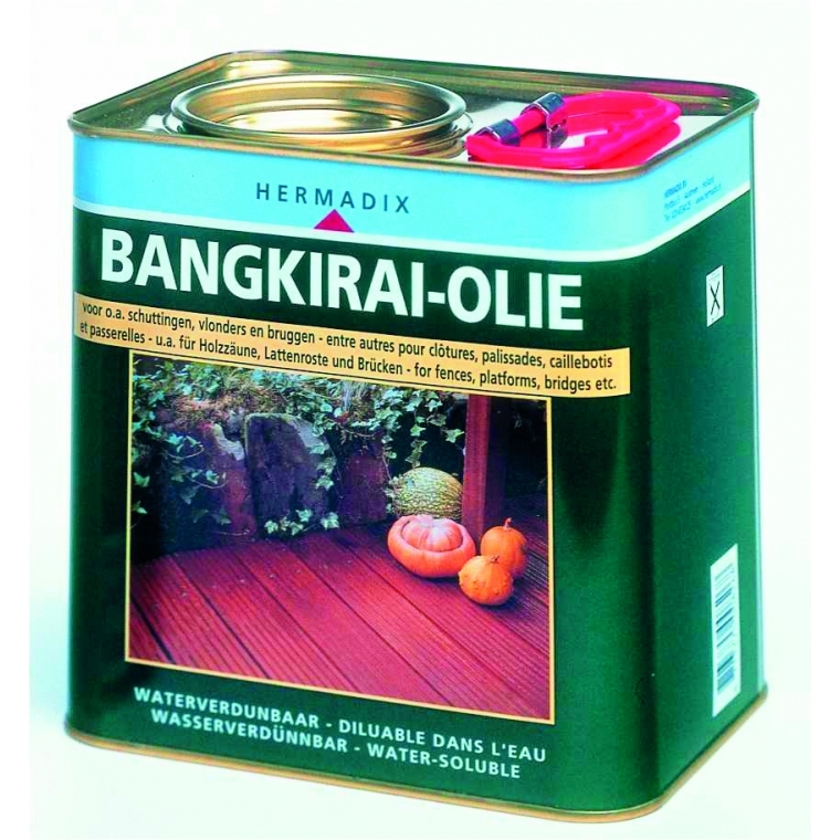 Bangkirai-Olie Hermadix 2,5L