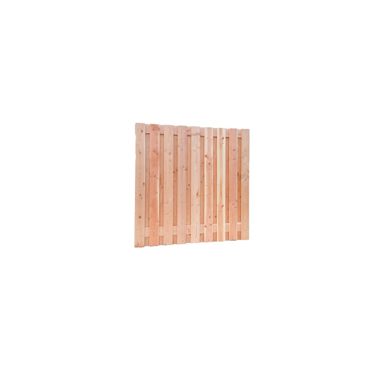 Douglas 16mm geschaafd 19 Planks scherm 180X180cm Onbehandeld